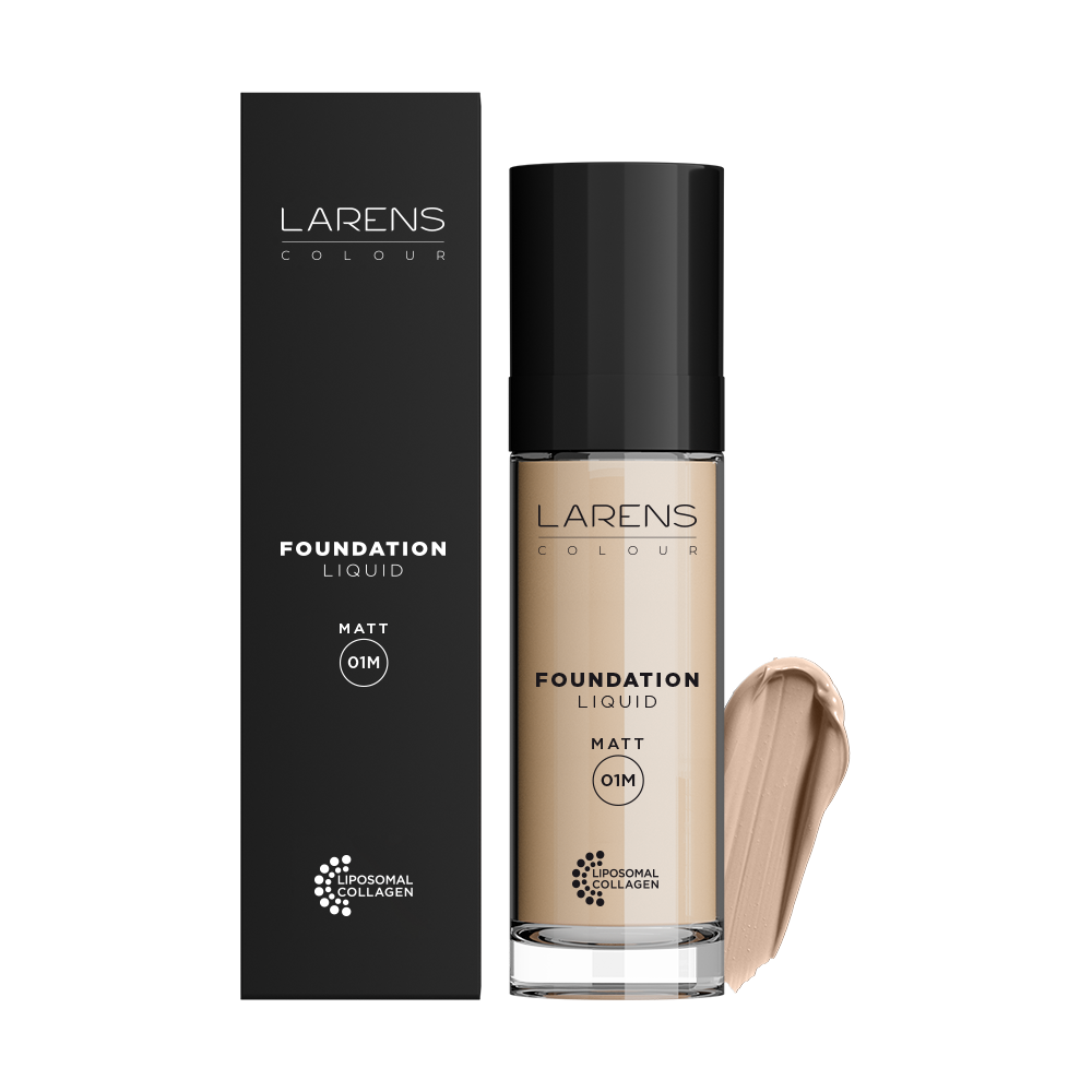 Larens colour liquid foundation - matt